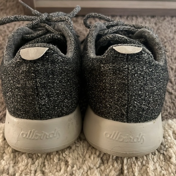 Allbirds Grey Wool Shoes Size 9 - Picture 6 of 7